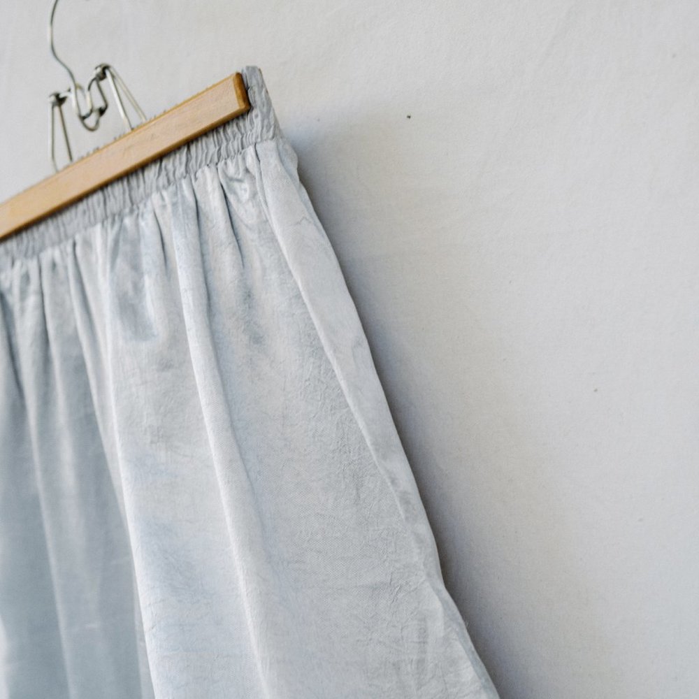 Vintage silver JKLA California elastic waistband pants - Picture 3 of 3